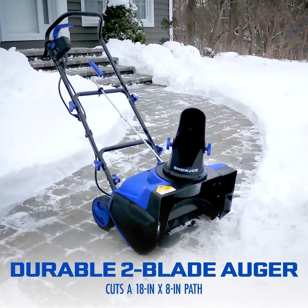 Snow Joe SJ618E Electric Walk-Behind Single-Stage Snow Blower