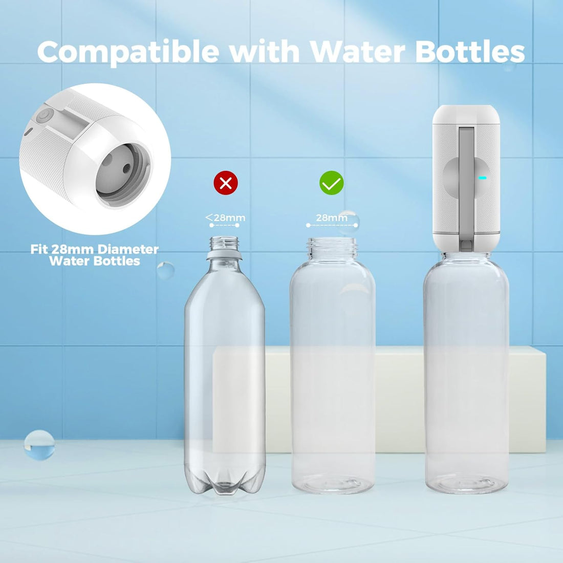Portable Rechargeable Bidet