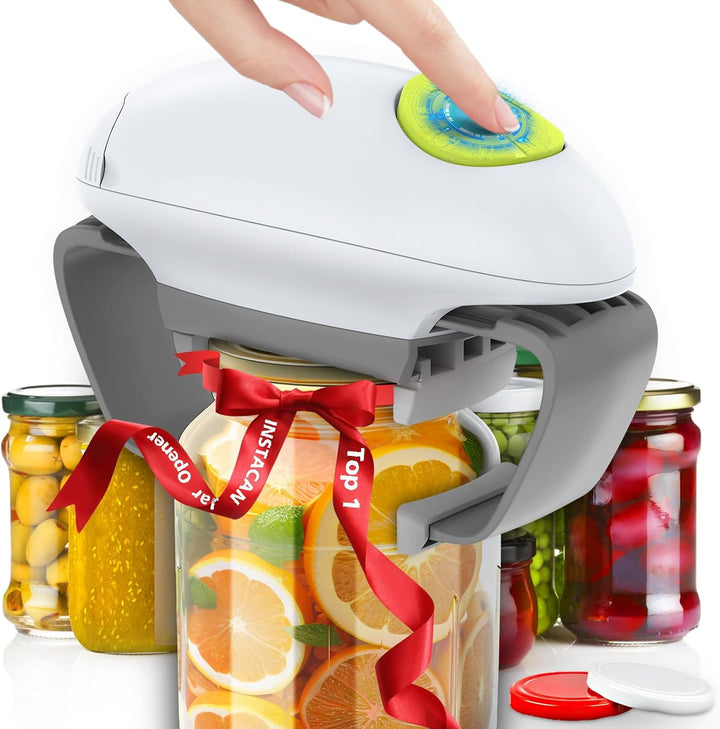 Higher Torque and One Touch Electric Jar Opener