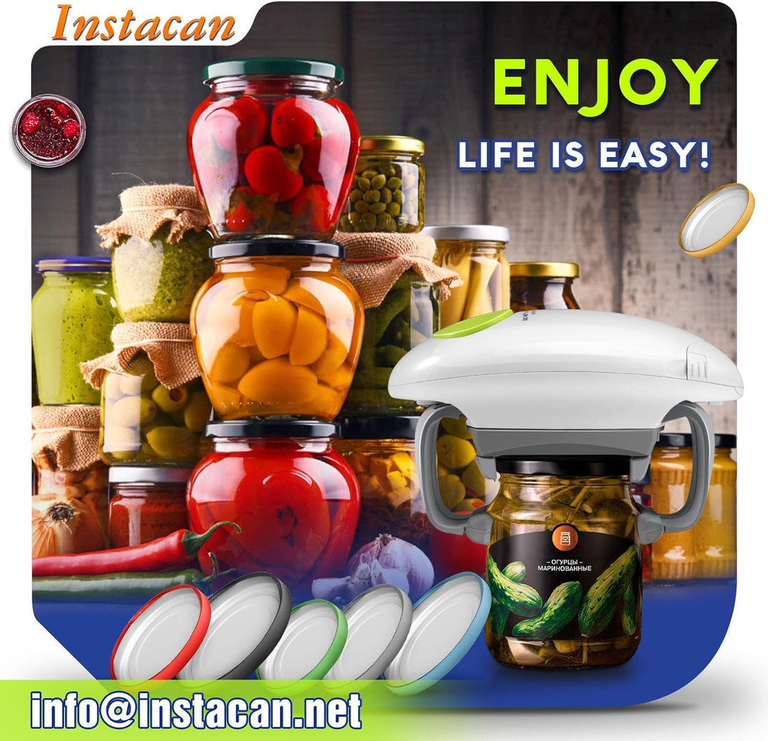 Higher Torque and One Touch Electric Jar Opener
